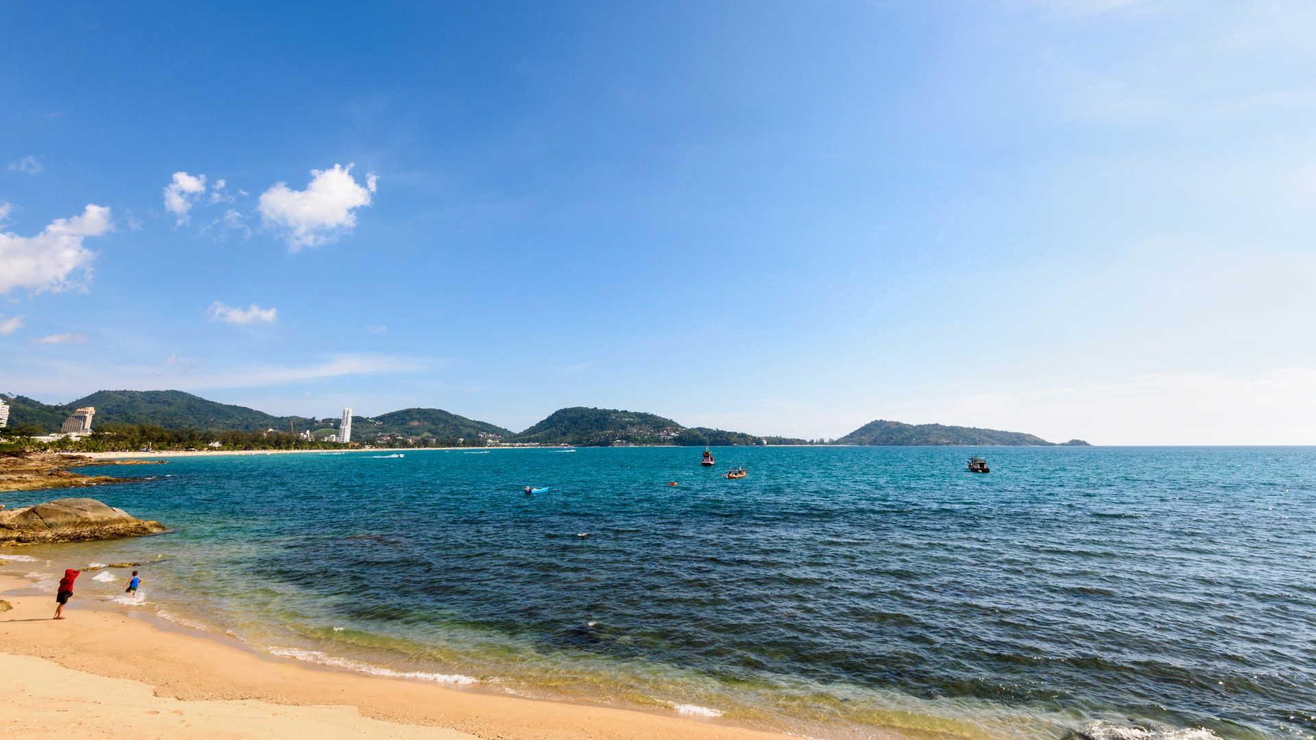 kalim beach near patong beach